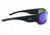 Optic Nerve Triton Sunglasses, Matte Black Frame, Polarized Grey Lens w/Blue Mirror Lens 82010