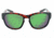 Optic Nerve Vesper Sunglasses, Matte Dark Demi, 21901