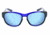 Optic Nerve Vesper Sunglasses, Shiny Crystal Navy w/ Matte Black, 21903