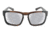Optic Nerve Vettron Sunglasses, Matte Driftwood Demi w/Matte Black Frame, Lens 2 Sets- Smoke w/Silver Flash, Copper 21807