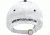 OpticsPlanet Hat Front View, White with Blue Details