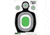 OpticsPlanet Exclusive EZ2C Targets Silhouette Target - 25 Pack, Green/Black, 12x18 in, EZ2CRD11