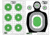 OpticsPlanet Exclusive EZ2C Targets Silhouette Target &amp; OpticsPlanet Exclusive EZ2C Targets Style 6