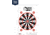 OpticsPlanet Exclusive EZ2C Targets Style 15, Dart Board on High Quality White Paper, 25 Pack, EZ2CS015