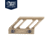 OpticsPlanet Exclusive Fortis Manufacturing F1TM Optics Mount, Lower 1/3 Co-Witness, OP Tan, Small, F1-OPT-LOWER1/3-OP