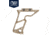 OpticsPlanet Exclusive Fortis Manufacturing Shift Vertical Grip, Picatinny, OP Tan, Small, SHIFT-VG-PIC-OP