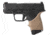 Hogue HandAll Beavertail Grip Sleeve - Springfield Armory Hellcat, Flat Dark Earth, 18313