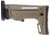 OpticsPlanet Exclusive Kinetic Development Group FN SCAR Folding Rifle Stock, FDE, SCP5-MK2-202