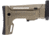 OpticsPlanet Exclusive Kinetic Development Group FN SCAR Folding Rifle Stock, FDE, SCP5-MK2-202