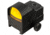 OpticsPlanet Exclusive Red Dot Mini Reflex Sight, 5 MOA Dot, Black, 12132