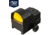 OpticsPlanet Exclusive Red Dot Mini Reflex Sight, 5 MOA Dot, Black, 12132