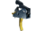 OpticsPlanet Exclusive Rise Armament OPMOD RA-240 Hex Enhanced Rifle Trigger, AR-15, 3.5lb Pull, Gold, RA-240-HEXC-TiN