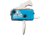 OpticsPlanet Exclusive RISE Armament RA-240 Enhanced Rifle Trigger, Straight, 3.5lb Pull, Blue/Silver, RA-242-ERT