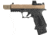OpticsPlanet Exclusive Strike Industries Micro QUAD V Threaded 9mm Compensator, 1/2x28, Cerakote, Flat Dark Earth, SI-MC-QUAD-V-FDE