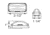 Optronics Led M/C Mark Kit One Diode, Red, AL90RK