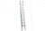 Louisville Ladder 12ft Hd Colonel Extensionladde 443-AE2112, Unit EA