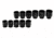 Wright Tool 3/4in Dr 11pc Thin Wall Impact 875-604, Unit PK