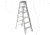 Louisville Ladder 10ft Aluminum Step Ladder 443-AS1010, Unit EA