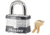 Master Lock 4 Pin Tumbler Safety Padlock K 470-5DCOM, Unit PK