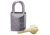 Master Lock 5 Pin Solid Steel Padlock Keye 470-7045, Unit PK