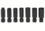 Wright Tool 7-pc. 3/8dr. Deep Universal Po 875-333, Unit PK