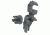 ORS Nasco Black Helmet Lite Holder 562-700, Unit EA