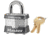 Master Lock 4 Pin Cylinder Pad Lockno. 3 K 3DLF, Unit PK