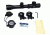 Osprey Global 2-7X32 Mil Dot Reticle Pistol Scope, Black PS2-7X32MDG
