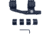 Osprey Global Cantilever One Piece Mount, Black, One Piece Mount