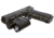 Osprey Pistol Green Laser Flashlight Combo with Rail Mount and Trigger Mount, 8268
