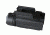 Tactical Flashlight with Quick Release Rail Mount 120 Lumens, Black