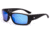 OTIS Coastin Slim Sunglasses - Mens, Black Woodland Matte Frame/Blue Polarized Lens, 162-2202LL
