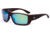 OTIS Coastin Slim Sunglasses - Mens, Wooland Matte Frame/Green Polarized Lens, 162-2203LL