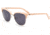 OTIS LITTLE LIES Sunglasses - Womens, Matte Pink Sea Glass/Grey, 56-17-140, 20-1802