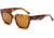 OTIS OSKA Sunglasses, Trans Tortoise Haze/Brown Polar, 54-21-145, 132-2001P