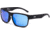 OTIS Rambler Sport X Sunglasses - Mens, Matte Black Frame/Blue Polarized Lens, 179-2204LL