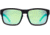 OTIS Rambler Sport X Sunglasses - Mens, Matte Black Frame/Green Polarized Lens, 179-2203LL