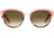 OTIS SCARLETT Sunglasses - Womens, Rosewater Teak/Dark Brown Gradient, 55-19-140, 133-2001