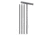Otis Technology Solid Rod Set w/ T-Handle Assembly, Black, IP-14-2CB
