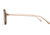 OTIS TEMPLIN Sunglasses, Black/Brushed Gold/Dark Brown Gradient, 53-18-145, 121-2001
