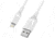OtterBox Lightning to USB-A Car Charging Kit Standard 1m, White/Nimbus Cloud, 78-52698