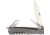 OTTER-Messer 10440 The Mercator Mutli Tool Knife, 3.75in Satin Blade, Gray SS Handle, Gray, 10-440 RG