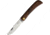 OTTER-Messer Small Hippekniep Folder Walnut Folding Knife, 2.63 satin finish carbon steel blade, Walnut handle, 144 WNB