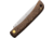 OTTER-Messer Small Hippekniep Folder Walnut, OTT141WNB