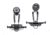 OTTO Engineering NoizeBarrier Helmet Mount, NoizeBarrier TAC, Team Wendy, Black C102365BK