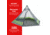 Outbound 6-Person 2-Season Backyard Festival Tent w/ Carry Bag and Rainfly, Green, CTI3996508