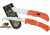 Outdoor Edge Cutlery Grip Hook Combo Knife, Orange, One size GHC-1