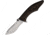 Outdoor Edge Cutlery Large Conquer Serrated Folding Knife, 5in Closed, 4in Satin Partially Serrated 8Cr13MoV Blade, Black/Orange G10 Handle, OECQ35SB