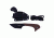 Outdoor Edge Cutlery Le Duck Fixed Blade Knife,2.5in 8Cr14 Stainless Blade,Brown/Black Rubberized TPR Handle LD-10
