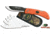 Outdoor Edge Cutlery Razor-Blaze, Orange-6 Blades w/ Mossy Oak Sheath, One size RB-20